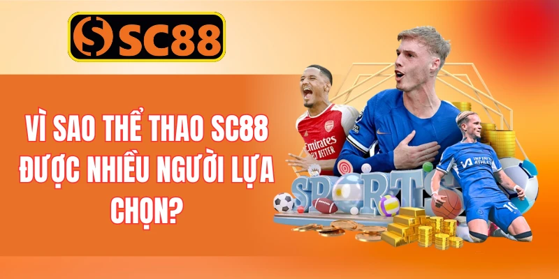 Vì sao thể thao SC88 được nhiều người lựa chọn?